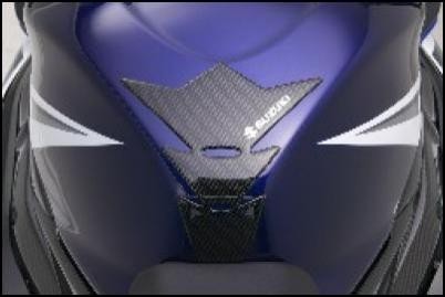 Tankpad, look carbono para Suzuki SV650 BJ. 2003-2006/ SV650 BJ. 2007/ GSF650 BJ. 2005-2006/ Bandit G