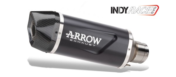 Escape ARROW DARK INDY RACE negro con embellecedor de carbono para BMW F 450 GS (26-)