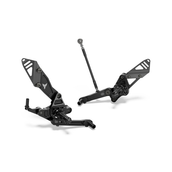 Reposapiés retrasados para la MT-07 (18-) originales de Yamaha