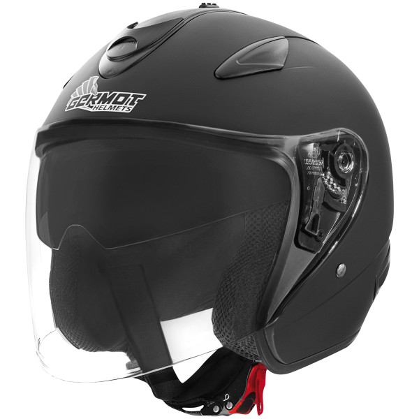 Casco Germot GM 630, negro mate