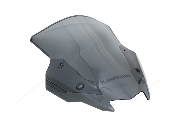Parabrisas gris humo, tamaño estándar para Kawasaki Ninja 1000 SX (Bj.20-) Original Kawasaki