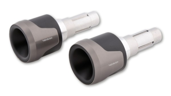 Contrapesos de manillar HIGHSIDER pro Akron-XL titanio (par)