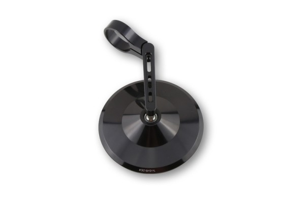 HIGHSIDER pro espejo extremo manillar Montana 2 Negro Corto (1ud.)