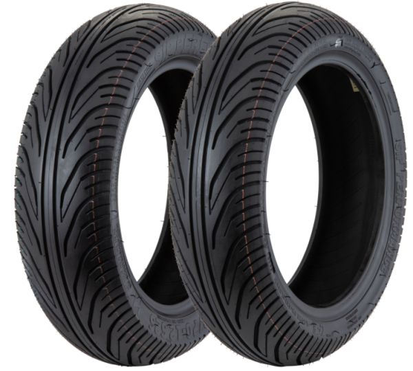 Neumáticos delanteros y traseros 120/70-12 + 130/70-12 TL