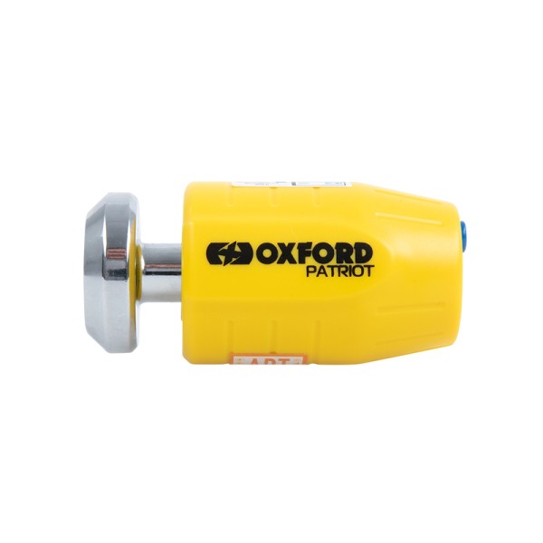 Oxford Patriot bloqueo de disco de freno - amarillo