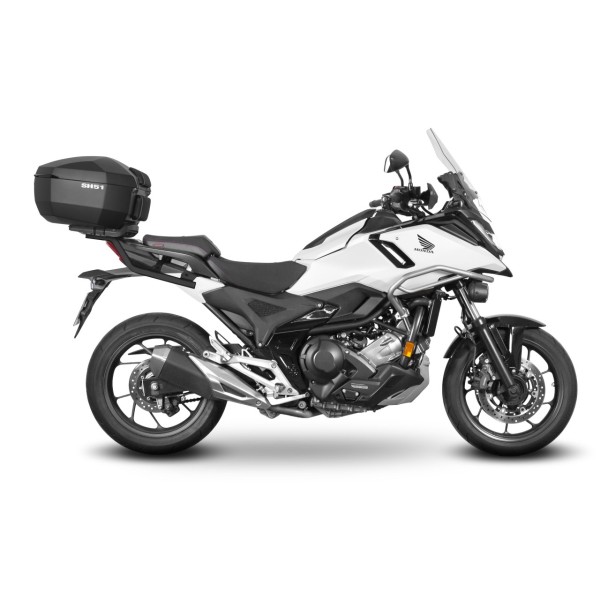Soporte para baúl Shad, pintado en negro, para Honda NC 750 S (16-20) / NC 750 X (16-)