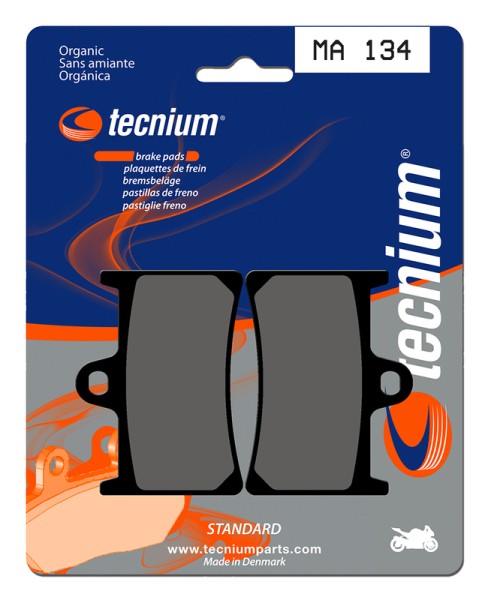 Pastillas de Freno Tecnium Street Orgánicas - MA134