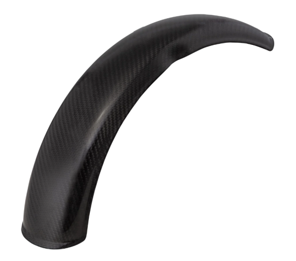 Guardabarros Garelli EVO II sin soporte, universal para Vespa PX 80-200ccm, carbono transparente