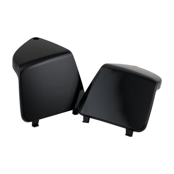 Tapa del maletero izquierda/derecha para Vespa GTS/GTS Super/GTV/GT 125-300cc, negro brillante