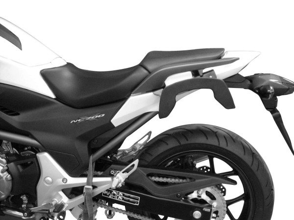 Soporte lateral C-Bow negro para Honda NC 700 S (12-13) /750 S/DCT (14-20) Hepco & Becker