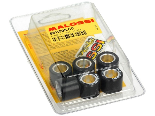 Juego de rodillos del variador Malossi, 20x17 mm, 7,5 g, pieza: 6