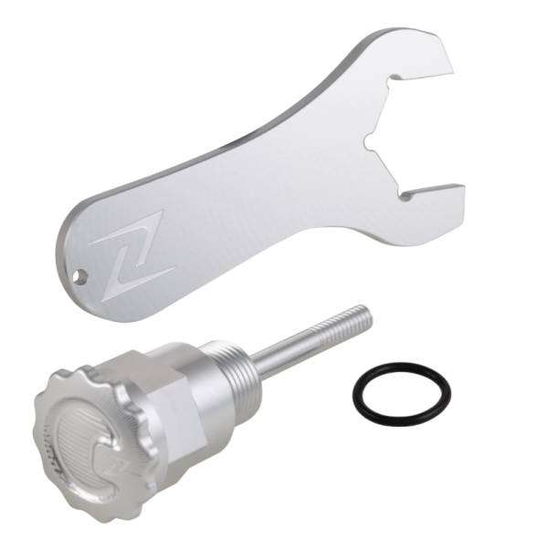 Tapón de llenado de aceite del motor, cárter de aceite ZELIONI Vintage para Vespa, plata