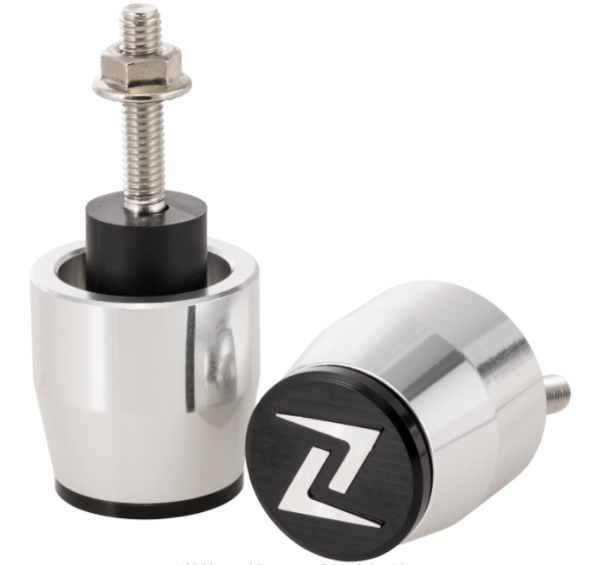 Contrapesos de manillar izquierda/derecha para Vespa Primavera/Sprint/ET/LX/LXV/S, plata