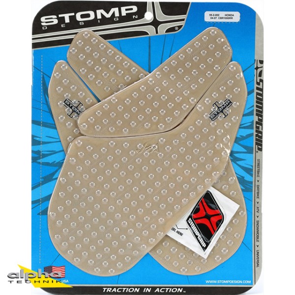 Stompgrip klar, Volcano, für Honda CBR1000RR, 2004-2007