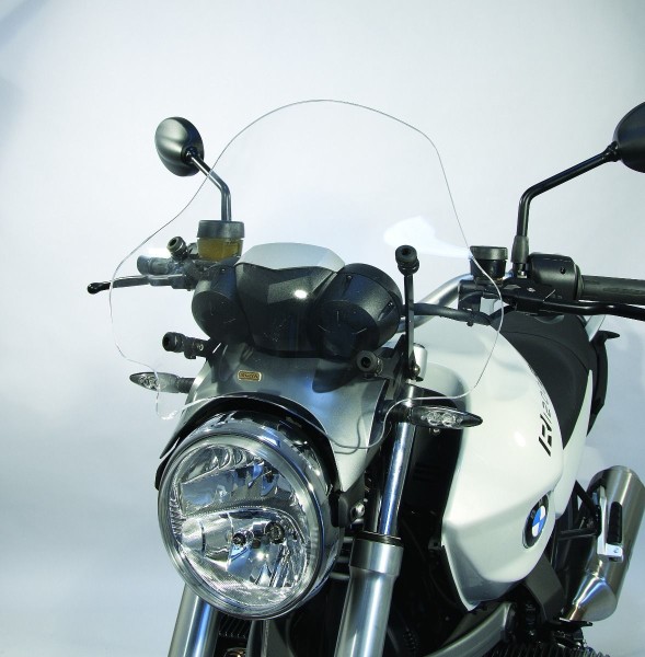 Parabrisas "Summer", inclinable - altura 350 mm para BMW R 1200 R (11-14), transparente