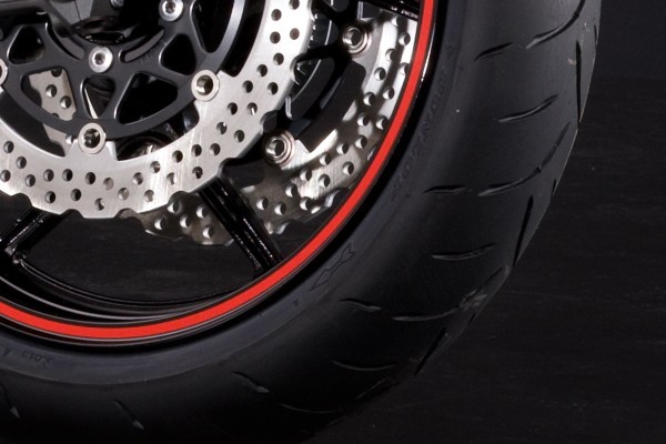 Aros de Llanta Rojo (17") Versys650 2014 Original Kawasaki