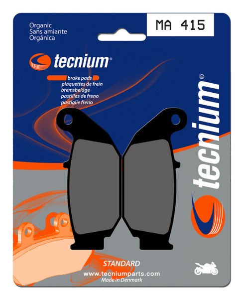 Pastillas de Freno Tecnium Street Orgánicas - MA415