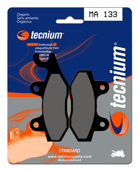 Pastillas de Freno Tecnium Street Orgánicas - MA133