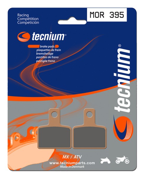 Tecnium Racing MX/ATV pastillas de freno de metal sinterizado - MOR395