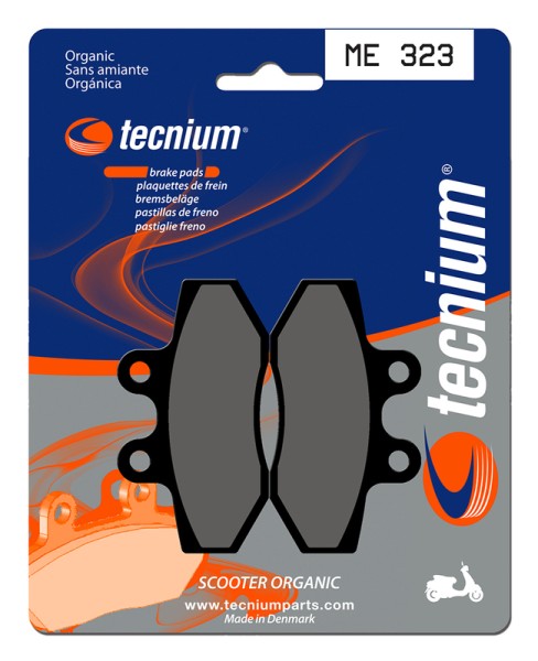 Pastillas de Freno Tecnium Scooter Orgánicas - ME323