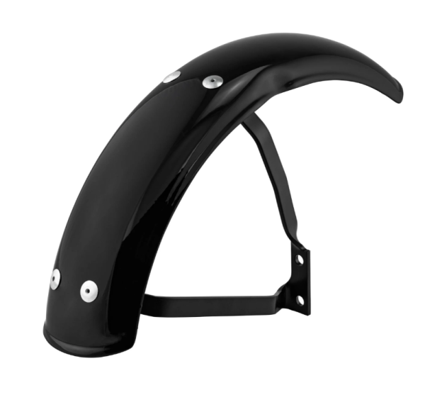 Guardabarros Garelli EVO II para Vespa PX 80-200ccm, GRP, negro
