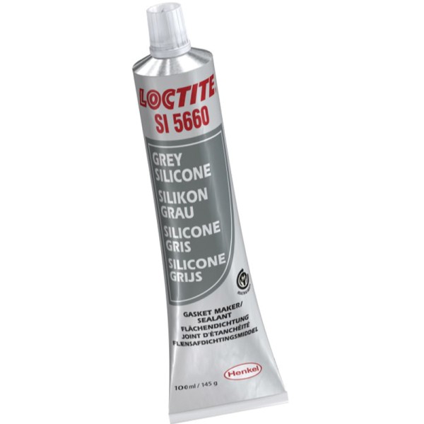 Loctite 5660 Sellador de silicona - Tubo de 100 ml