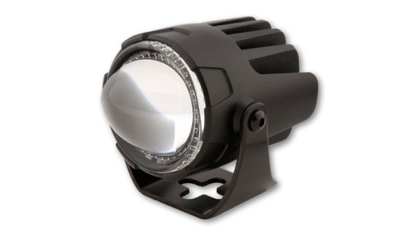 Faro HIGHSIDER pro FT13-Low LED negro luz de cruce, homologado E (1ud.)