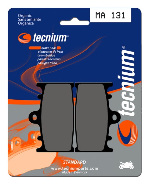 Pastillas de Freno Tecnium Street Orgánicas - MA131