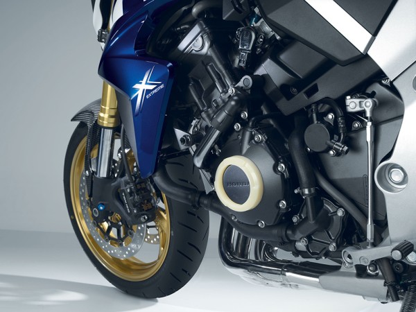 Protectores originales de la Honda CB 1000 R para el cárter del motor
