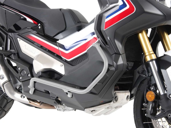 Protector de motor plateado para Honda X-ADV 750 (17-20) Hepco & Becker