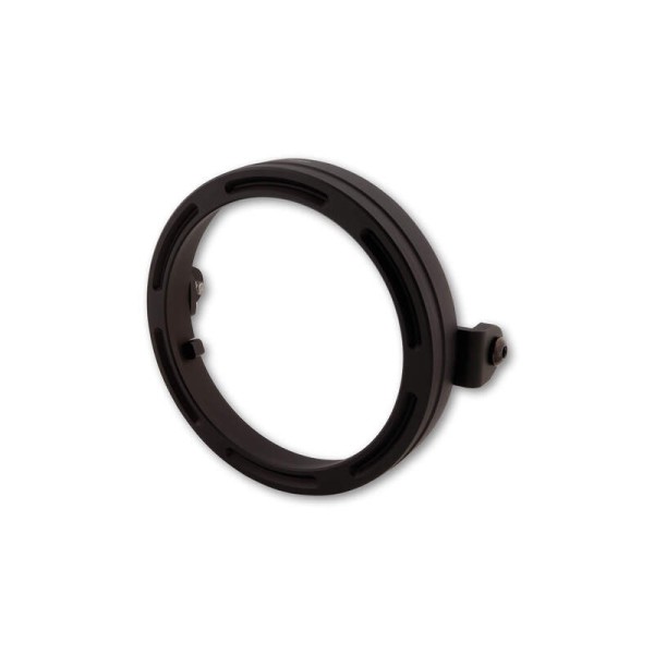 HIGHSIDER pro 7 pulgadas anillo portalámparas Frame-R1 Negro CNC, montaje lateral