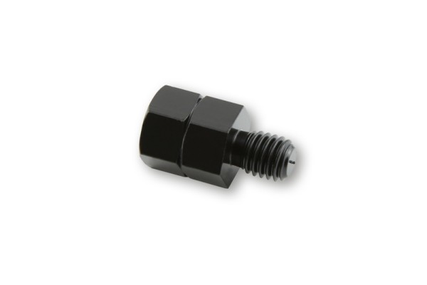 HIGHSIDER adaptador espejo inteligente Negro Agujero M10 derecho a tornillo M8 izquierdo