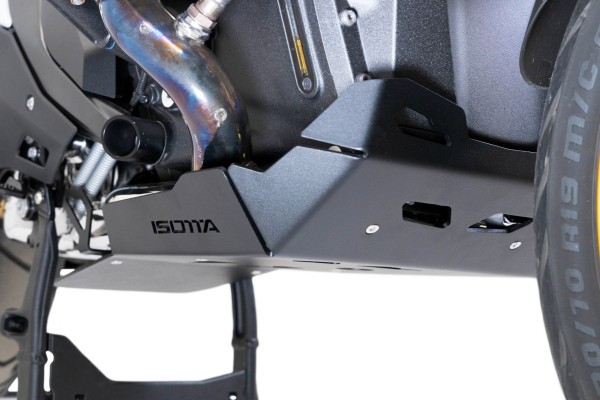 Placa de protección del motor de aluminio para BMW R 1300 GS, negro