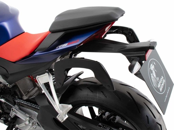 Soporte lateral C-Bow negro para Aprilia Tuono 660 (20-21) / RS 660 (20-24) Hepco & Becker