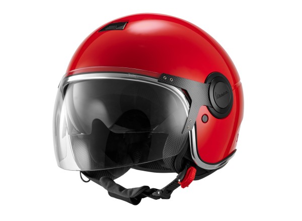 Casco Vespa jet, Vespa Argentario, rojo