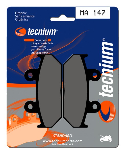 Pastillas de Freno Tecnium Street Orgánicas - MA147
