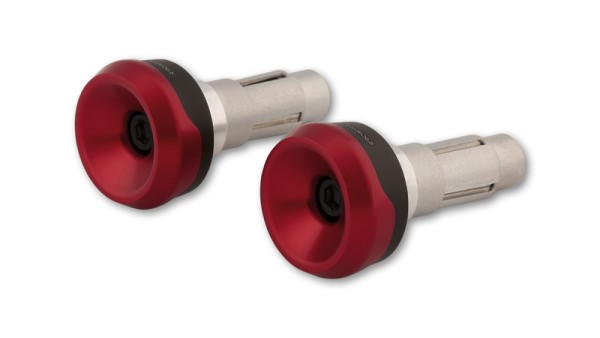 Contrapesos de manillar HIGHSIDER pro Akron-XS rojo (par)