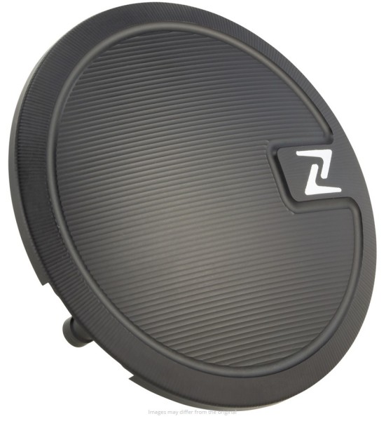 Tapa vario LEADER para Vespa, negro mate