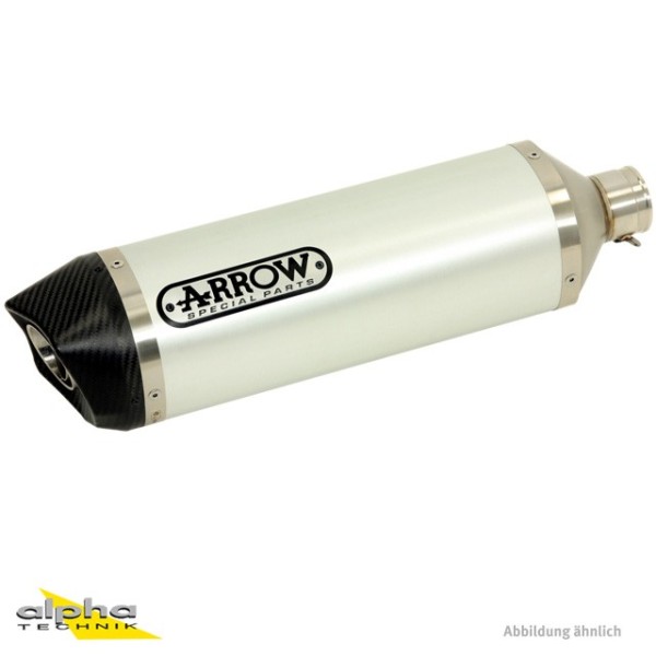 ARROW Auspuff RACE TECH für Kawasaki Z750/S 2004-06 aus Aluminium