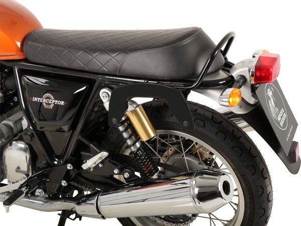 Soporte lateral negro C-Bow para Royal Enfield Interceptor (2018-)