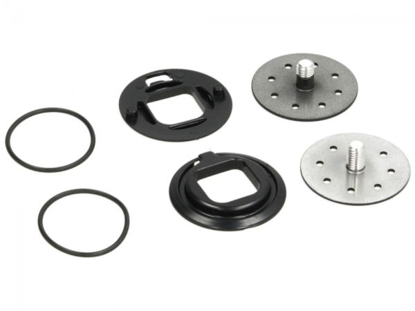 Mecánica de la visera, negra para el casco Piaggio Demi Jet, Carbonskin