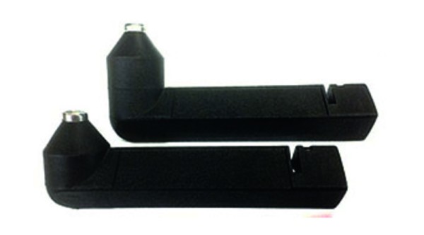 VECTOR Soporte de horquilla inferior asimétrico para caballete de rueda delantera universal