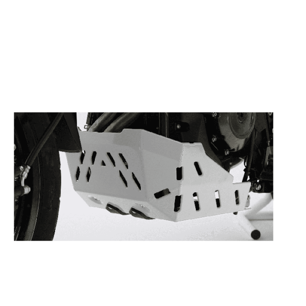Protector de motor de aluminio gris para Suzuki V-Strom 800 DE (23-)