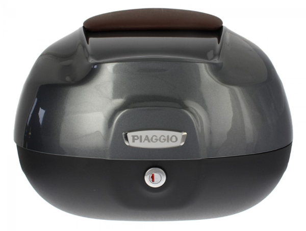 Maleta superior de 37 l con respaldo para Piaggio Medley 125/150 (16-18) - gris 798/B
