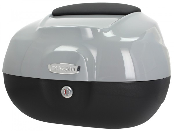 Maleta superior de 37 l con respaldo para Piaggio Medley 125/150 - gris ratón 715/C
