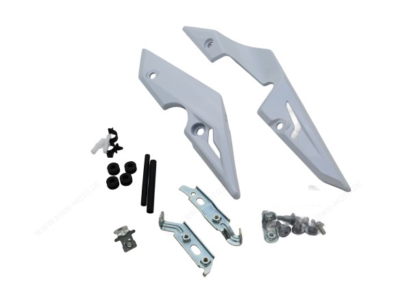 Bajo carenado, blanco para Suzuki GSR750 año 2011-2016