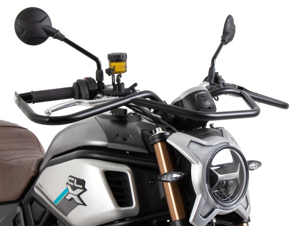 Barra de protección delantera negra para CF Moto 700 CL-X (22-24) Hepco & Becker