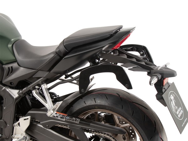 Soporte lateral C-Bow negro para Honda CB 650 R / E-Clutch (24-) Hepco & Becker