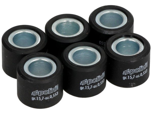 Juego de rodillos del variador Polini, 20x17 mm, 15,7 g, pieza: 6