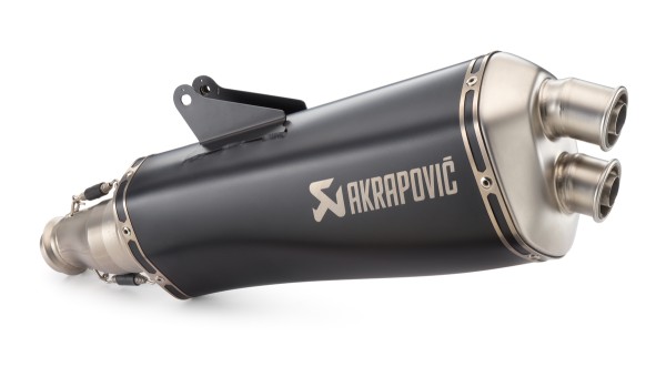 Sistema de escape Akrapovic Slip-On LINE negro para 690 Enduro / SMC (Bj.19-)